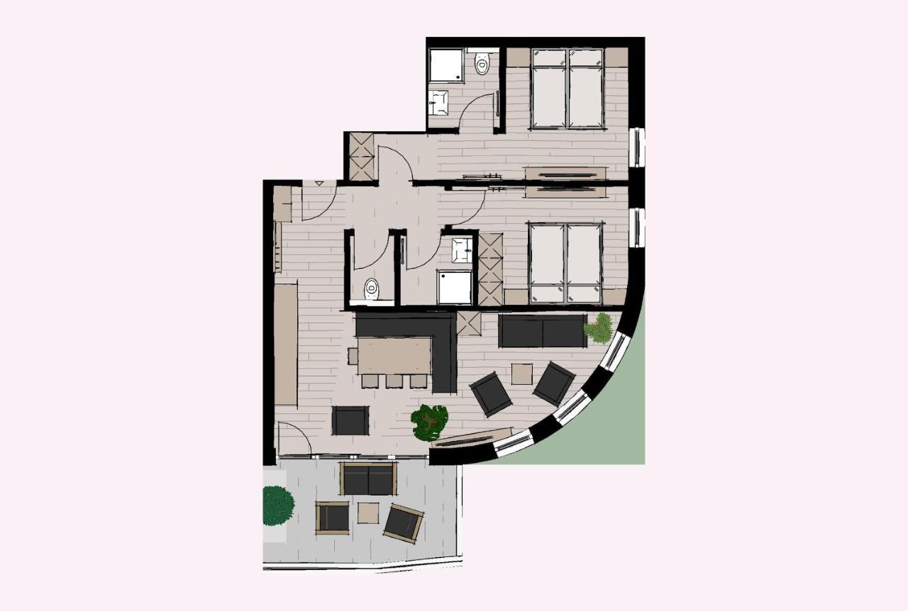 Gabriela Appartements Серфаус Экстерьер фото